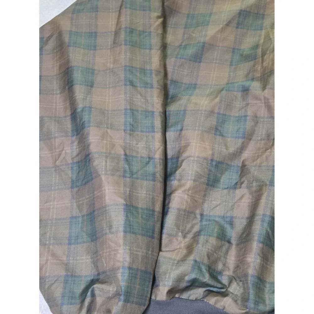 Vtg 90s Timberline Colorado Windshirt Mens XXL Plaid Pullover Jacket USA Made